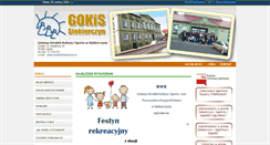 Desktop Screenshot of gokis.siekierczyn.pl