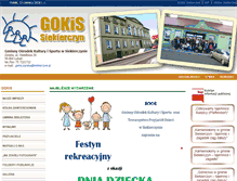 Tablet Screenshot of gokis.siekierczyn.pl